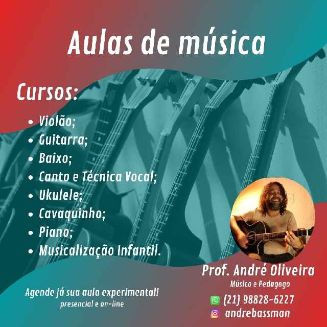 Foto 1 - Aulas de violo e guitarra Zona Sul RJ