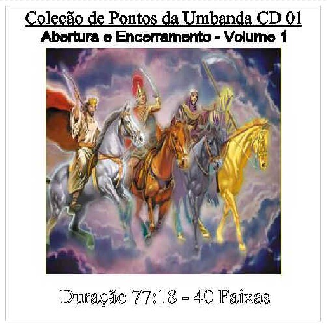 Foto 1 - Cds de coletneas de pontos da umbanda e candombl